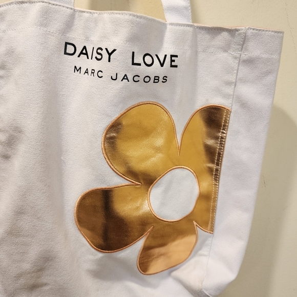Daisy Love Marc Jacobs White Canvas Tote bag - Picture 3 of 10